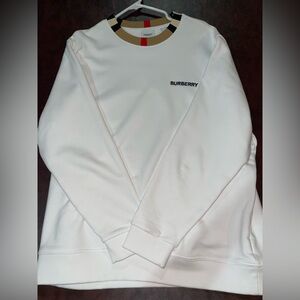Burberry White Men's Sweater